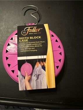 Fuller Brush Co. Pink Moth Block Case